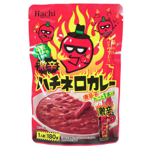 Hachi Flamin Hot Hachi-Nero Super Spicy Instant Curry 180g