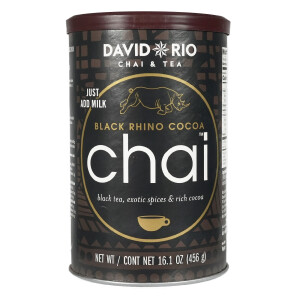 David Rio Black Rhino Cocoa Chai Tea 398g