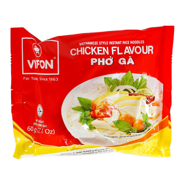 Vifon Pho Ga Instant Reisnudeln mit Huhngeschmack 60g