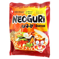 Nong Shim Neoguri HOT Seafood & Spicy Ramen Nudeln 40x120g