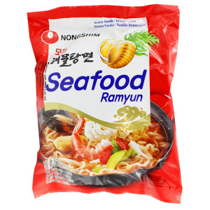 Nong Shim Seafood Ramyun Ramen Nudeln 40x125g