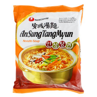 Nongshim Ansung Ramen Nudeln Hot & Spicy 40x125g