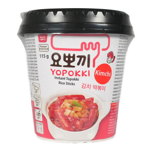 Yopokki Instant Tteokbokki Kimchi Geschmack 12x115g