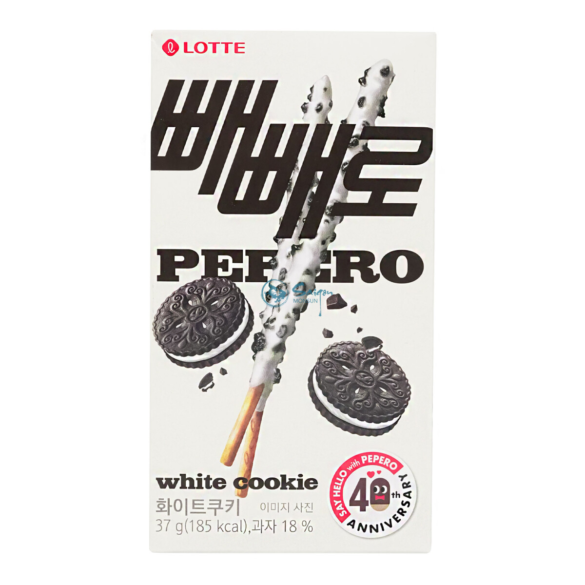 !! Lotte Pepero White Cookie Sticks 37g