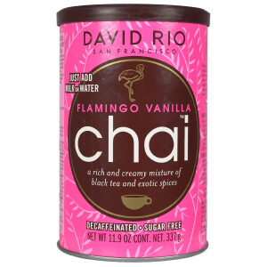 David Rio Flamingo Vanilla Chai Tea (entkoffeiniert) 6x337g