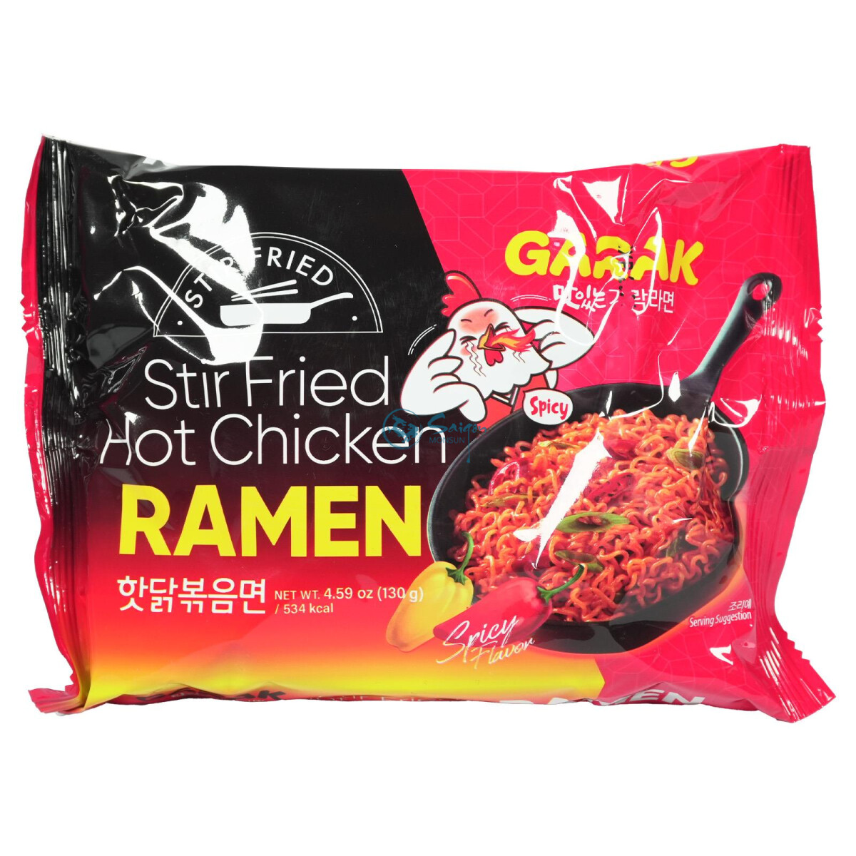 Garak Instant Ramen Nudeln Stir Fried Hot Chicken 130g