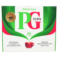 PG Tips 80 Teebeutel Schwarztee 232g