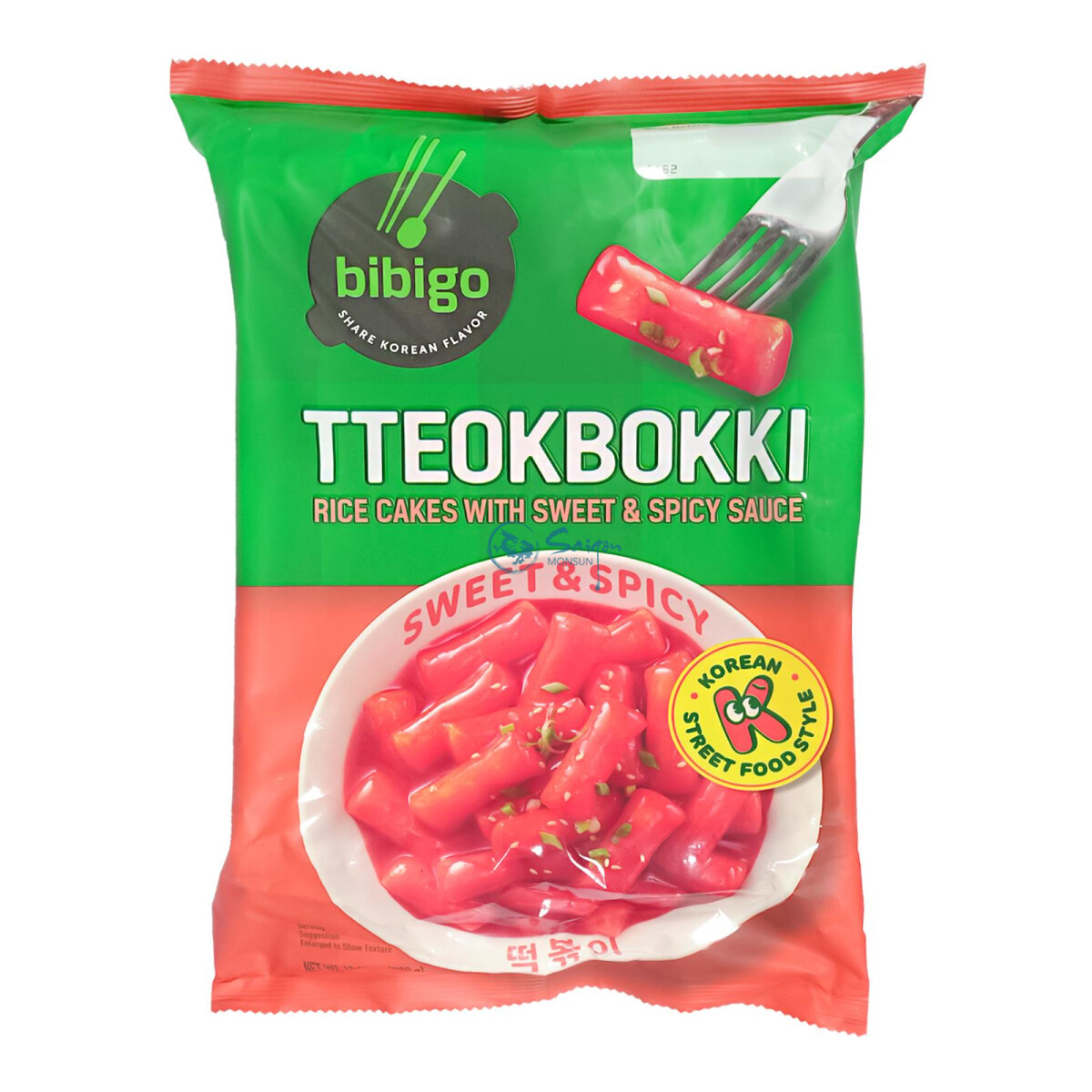 Bibigo Tteokbokki Rice Cake with Sweet&Spicy Sauce 360g