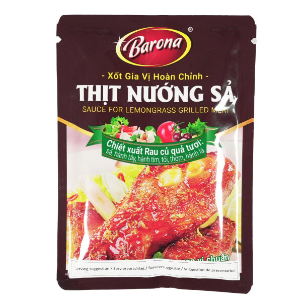 Barona Zitronengras Marinade für Fleisch & Tofu Gia Vi Thit Nuong Sa 80g