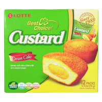 Lotte Cream Cake Custard 276g