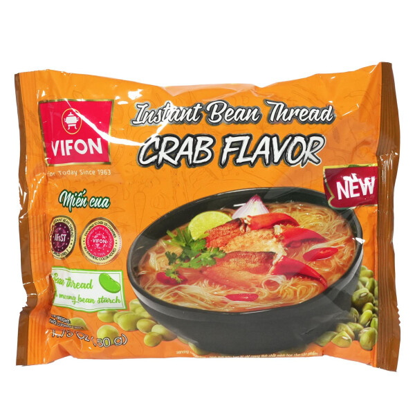 Vifon Mien Cua Instant Glasnudelsuppe mit Krabbengeschmack 12x50g