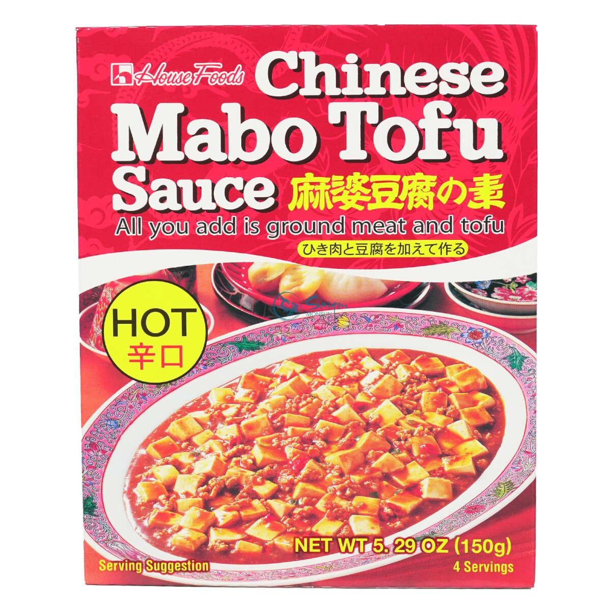 House Foods Chinese Mapo Tofu Sauce Hot 150g