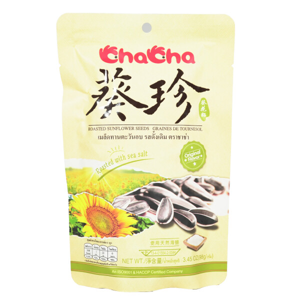 Cha Cha Geröstete Sonneblumenkerne (gesalzen groß) 98g