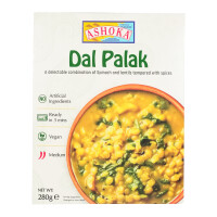 Ashoka Dal Palak Instant Spinat Linsen Curry 10x280g