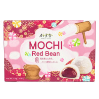 Bamboo House Mochi Klebreiskuchen mit roten Bohnen 210g