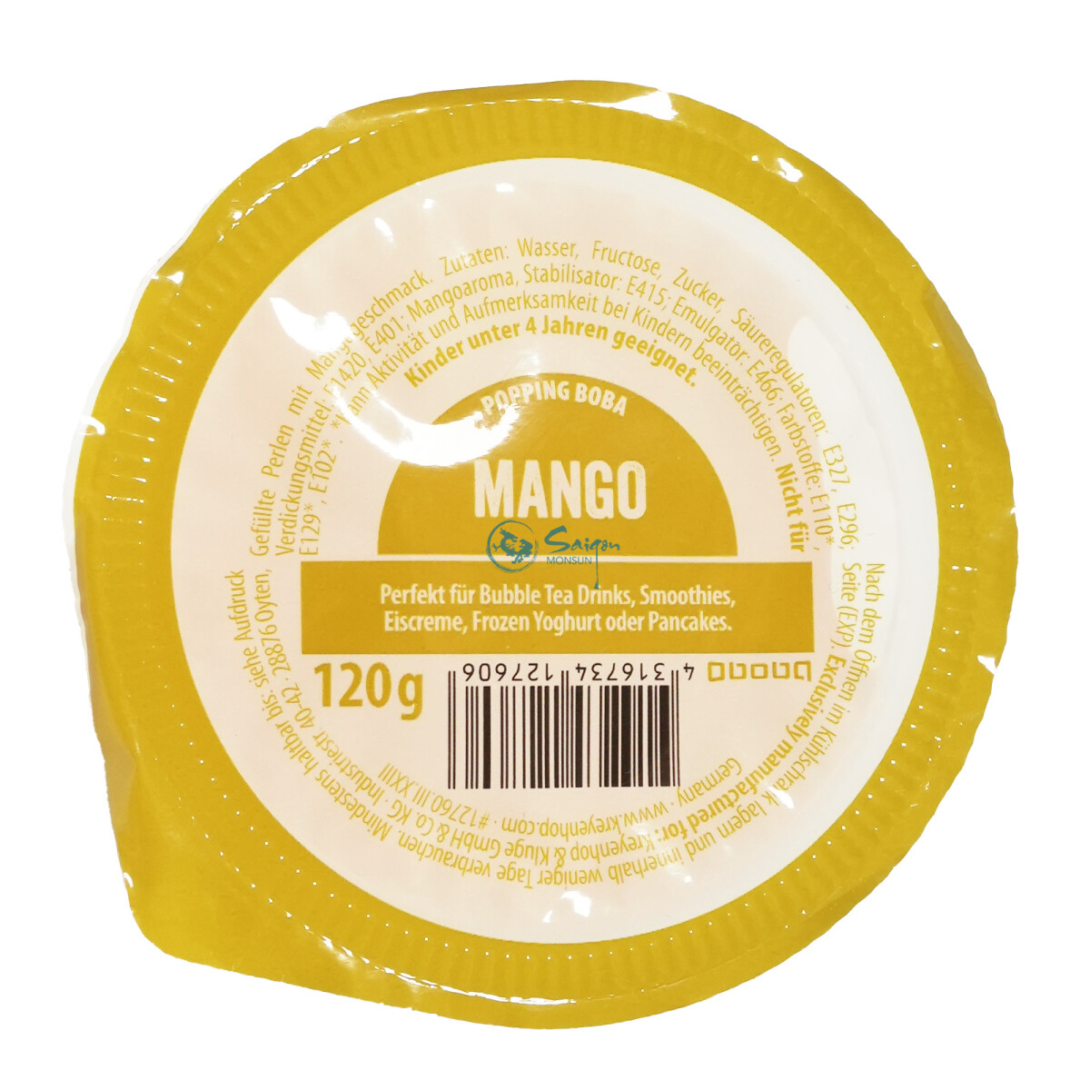 Oboba Popping Boba Mango 120g