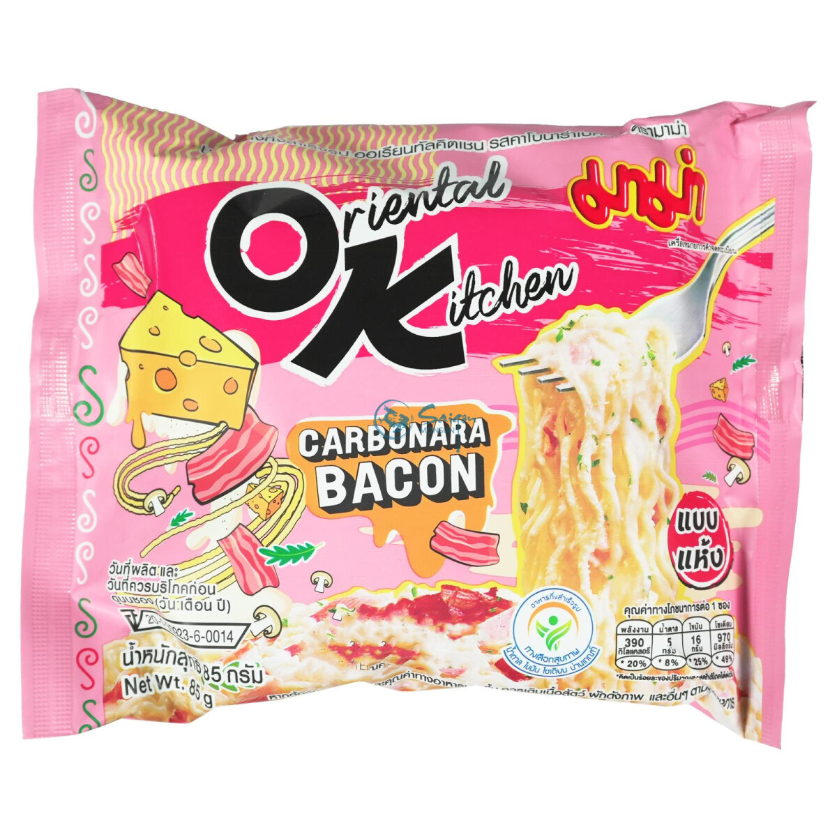 Mama Instantnudel Carbonara Bacon Flavour 85g