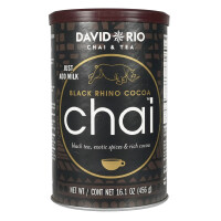 David Rio Black Rhino Cocoa Chai Tea 6x456g