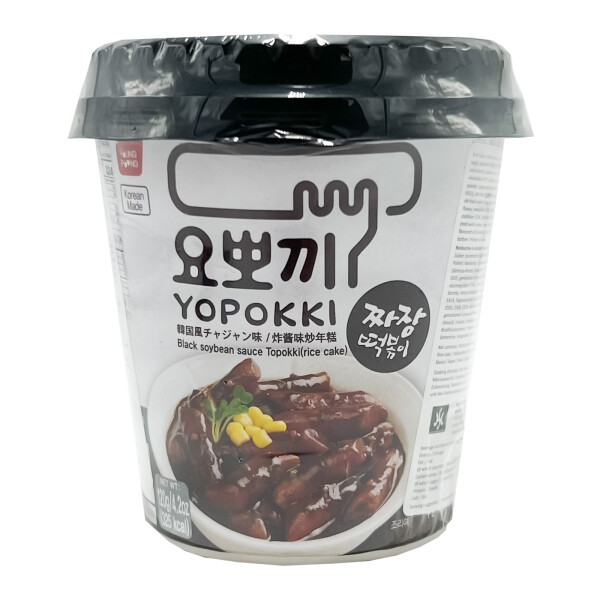 YP Yopokki Topokki Reiskuchen Tteokbokki Jjajang Cup 6x120g