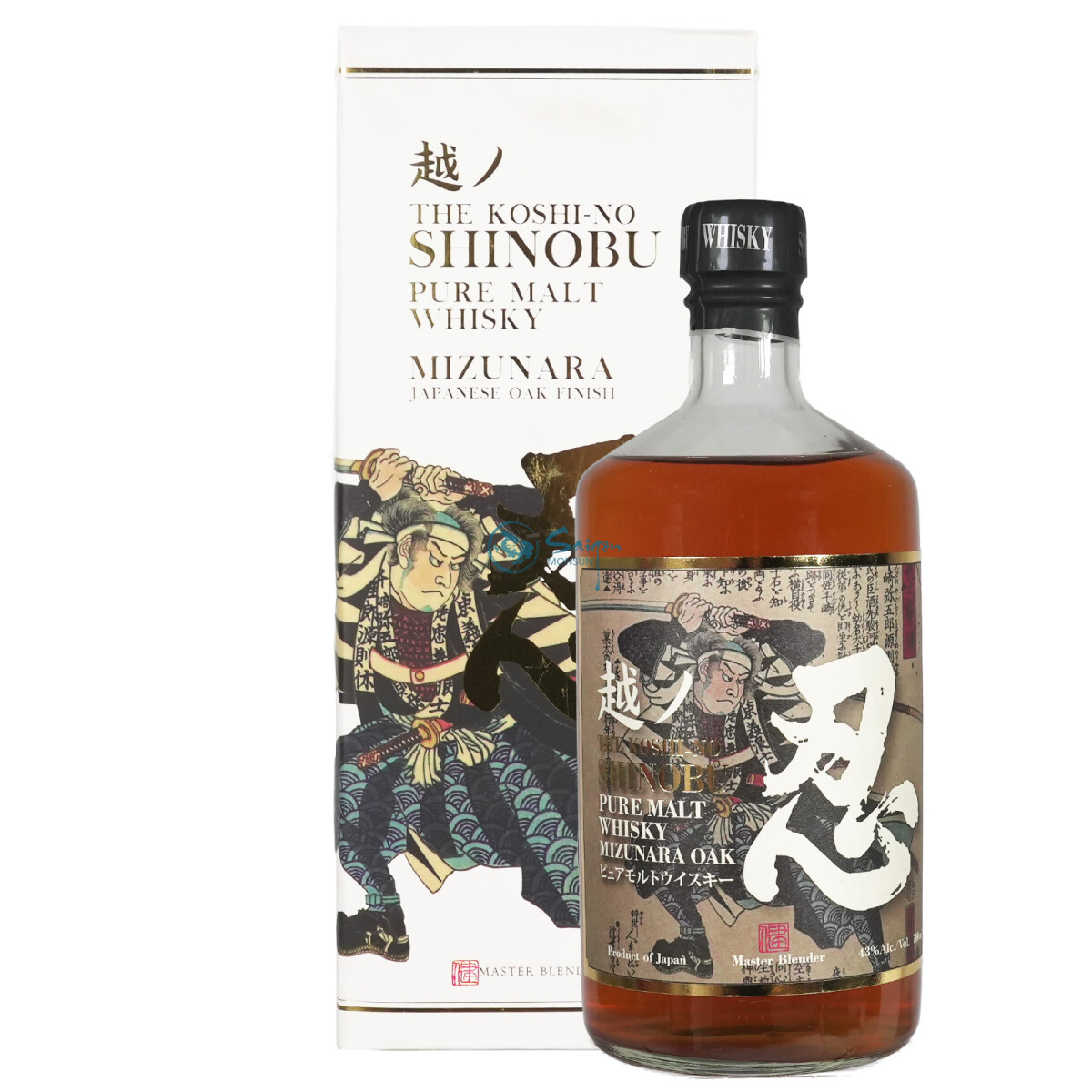 Shinobu Japanischer Pure Malt Whisky 43%vol. 6x700ml