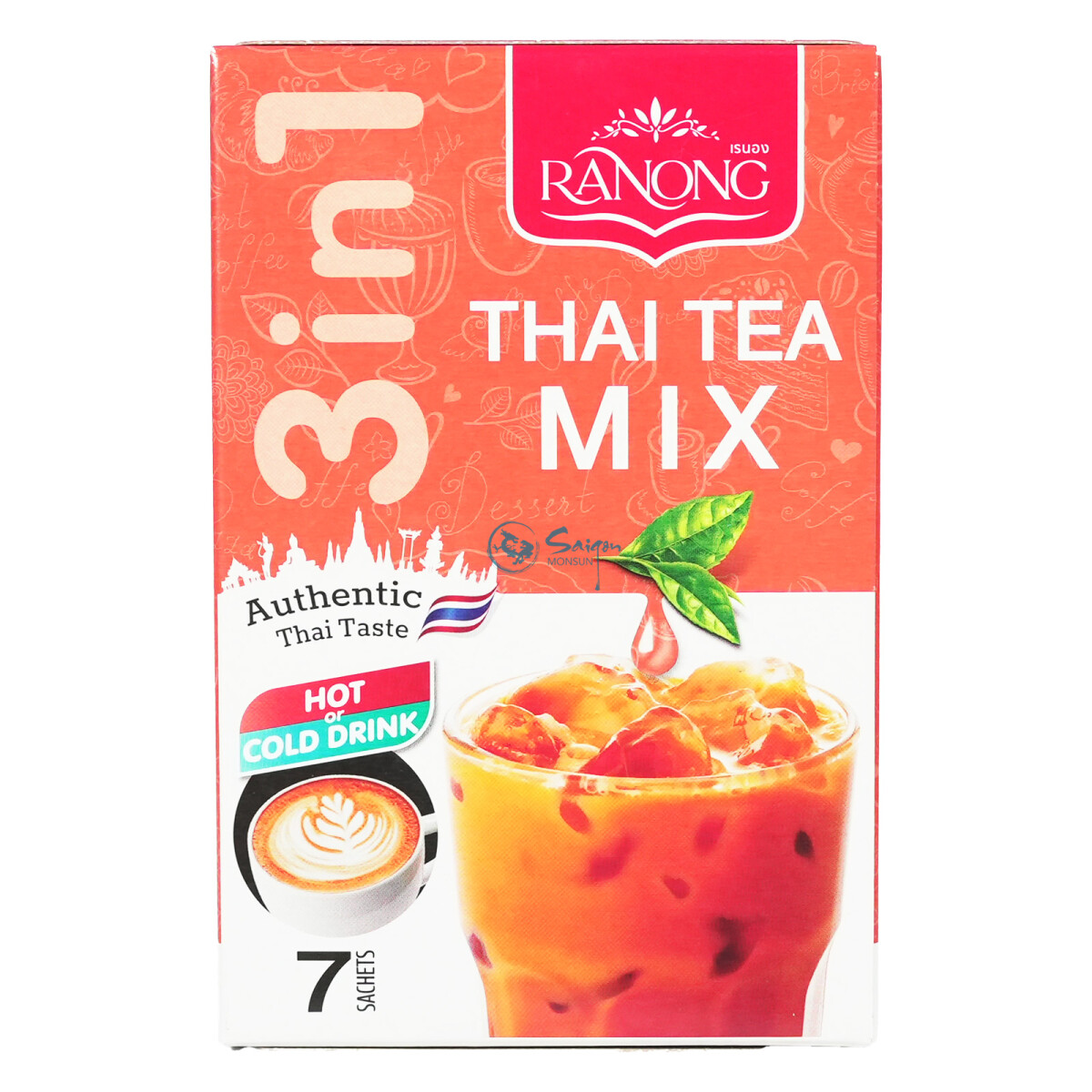 Ranong Instant Thai Tea Mix 154g