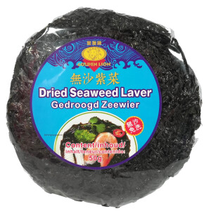 GL Tze Choy Algen Dried Seaweed Laver 10x50g