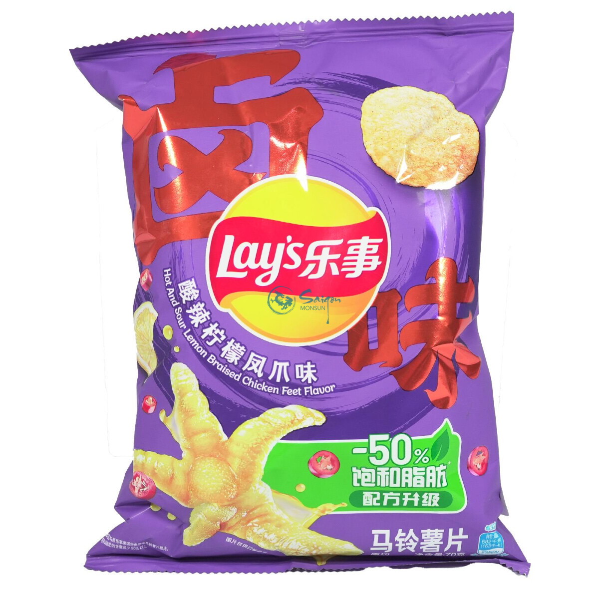 Lay´s Potato Chip Lemon Chicken Feet 70g