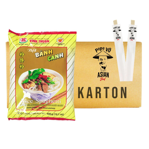 Vinh Thuan Bot Banh Canh Viet Udon Spaghetti Mehlmix 20x400g