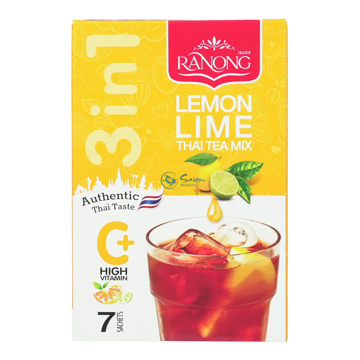 Ranong Lemon Instant Lime Thai Tee Mix 175g