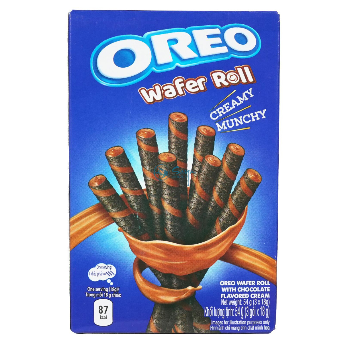 Oreo Waffelrolle Schokoladengeschmack 54g