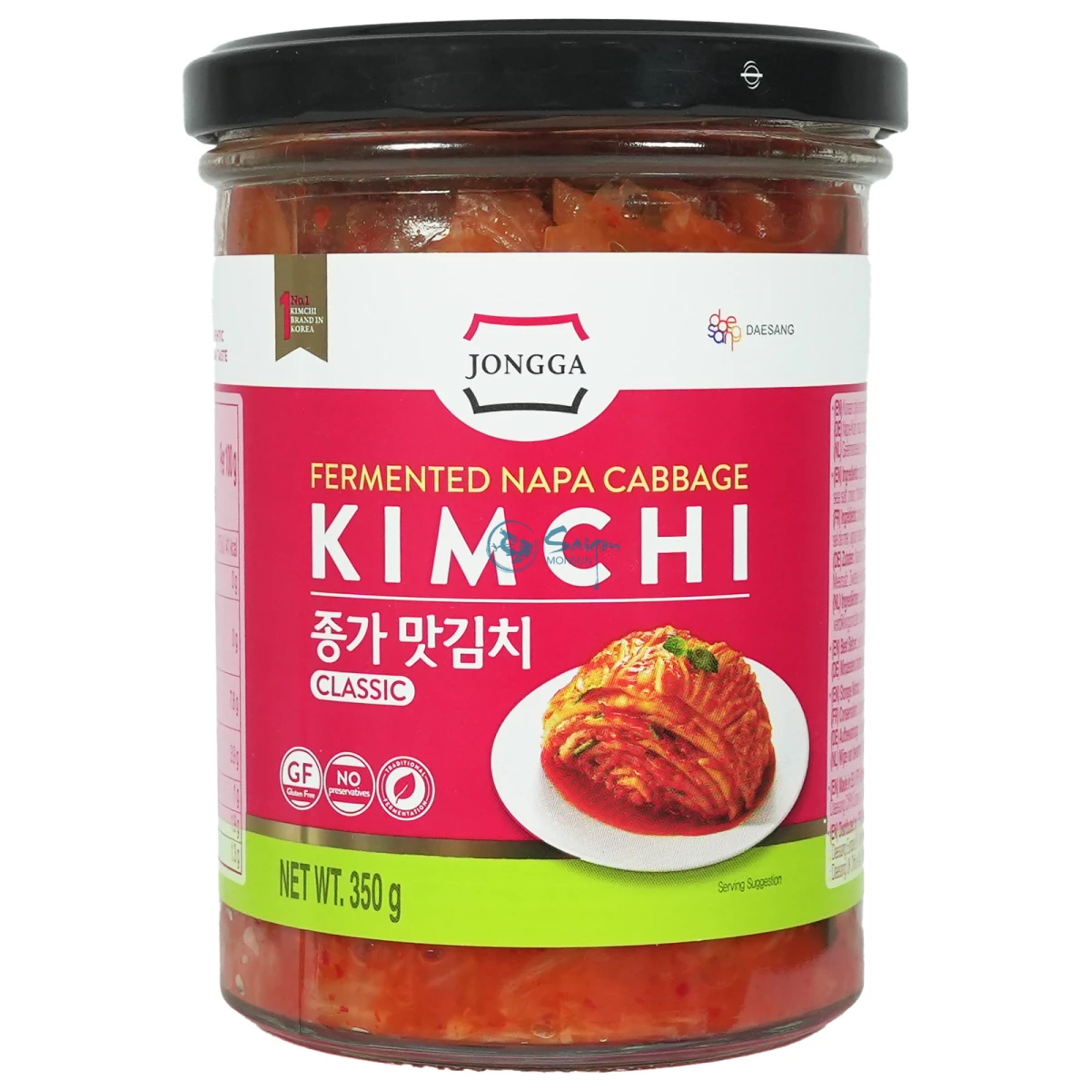 Jongga Kimchi Glas