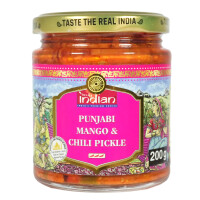 Truly India Punjabi Mango& Chilli Pickle 200g