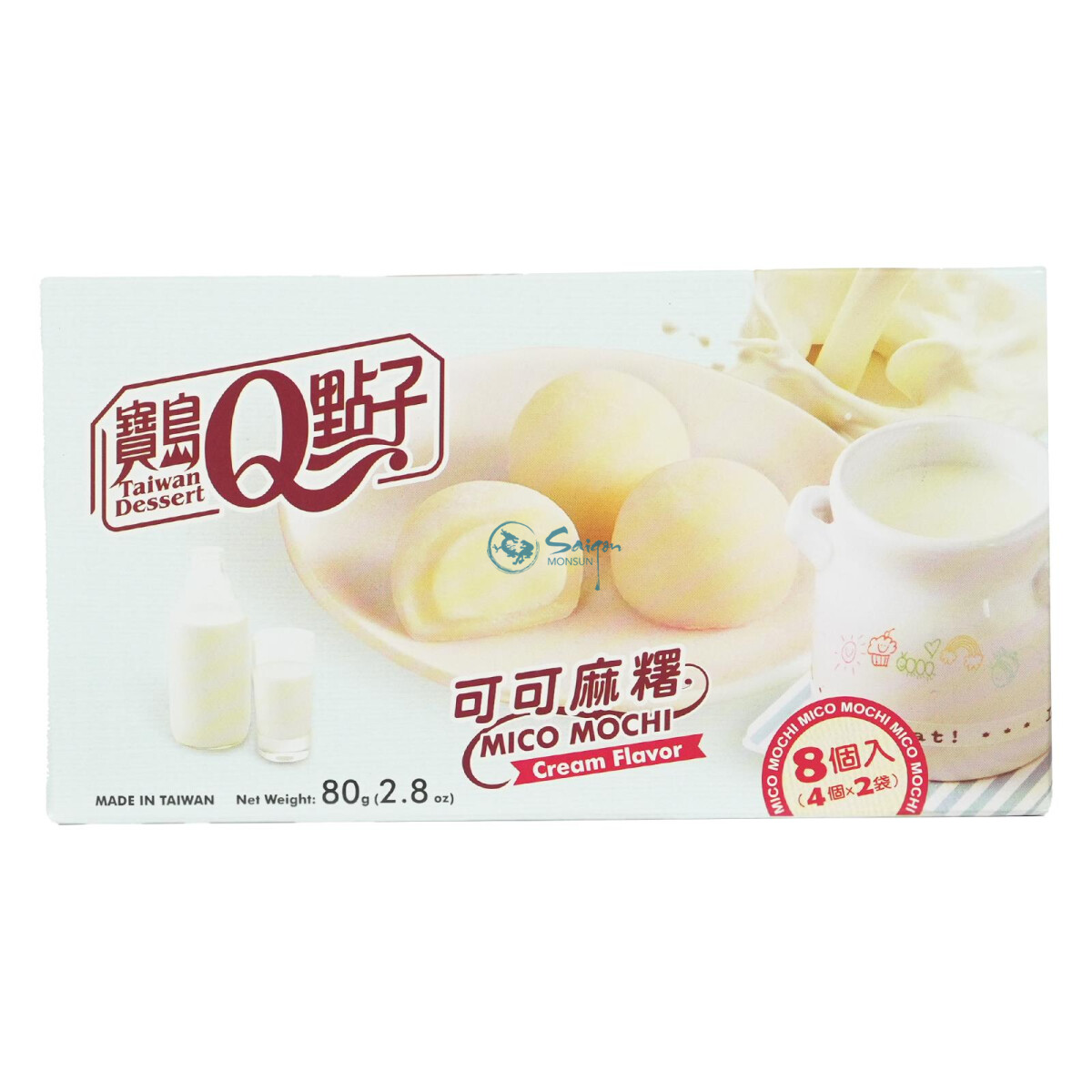 TW Q Mico Mochi Cream Geschmack 80g