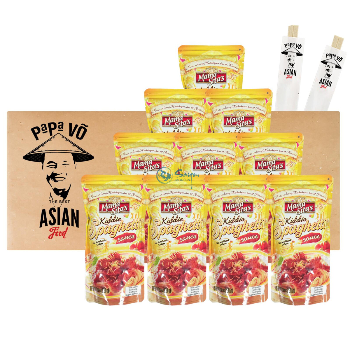 Mama Sita´s Kiddie Pinoy Spaghetti Sauce 10x250g