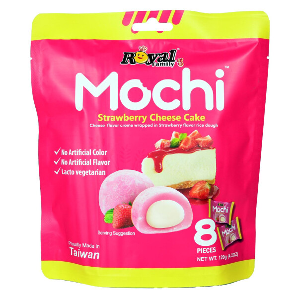 Royal Family Mochi Erdbeer Käsekuchen 120g