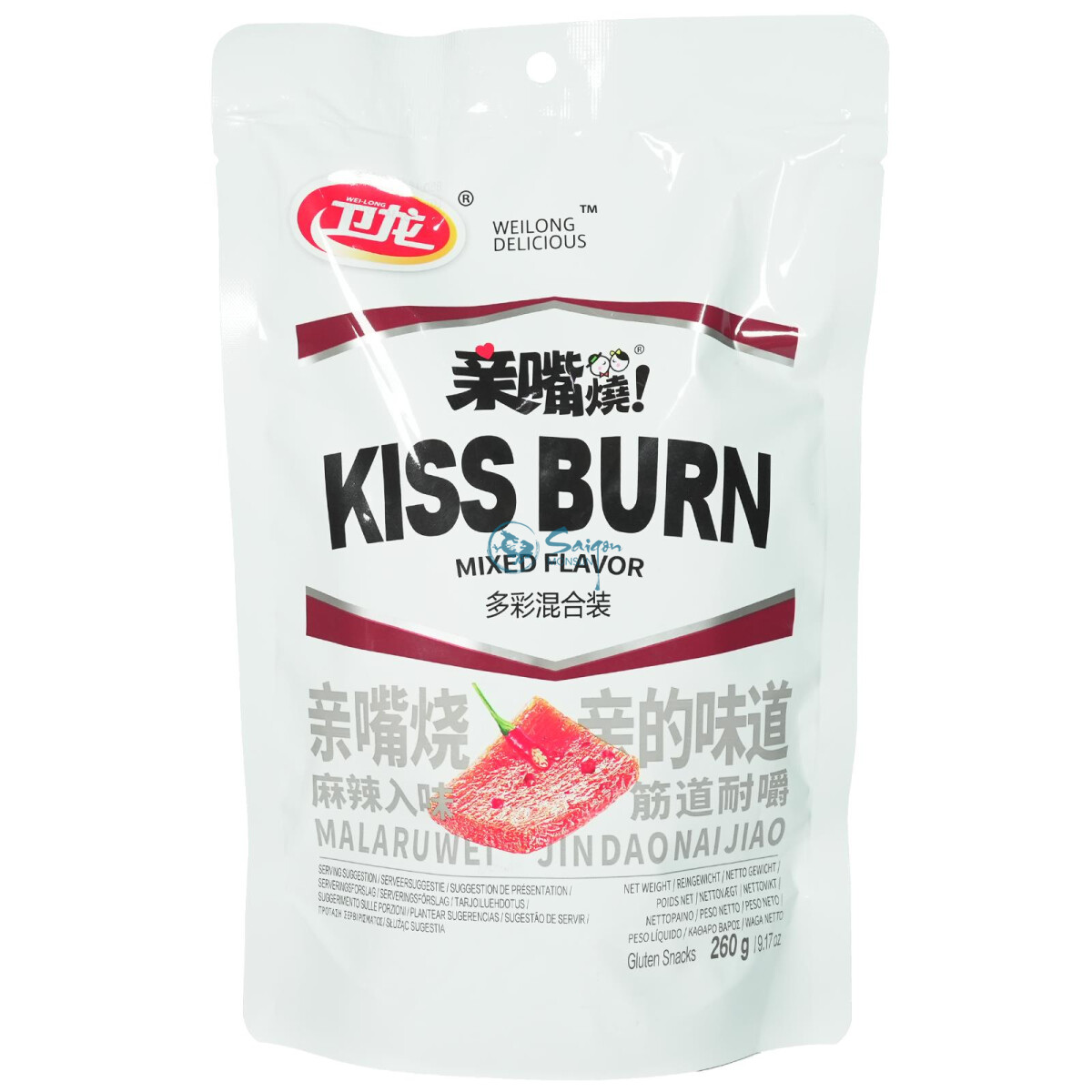 Weilong Kiss Burn Mixed Flavor 260g