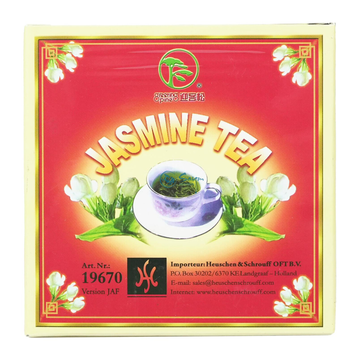 Greeting Pine Jasmintee Grüntee mit Jasmin 250g