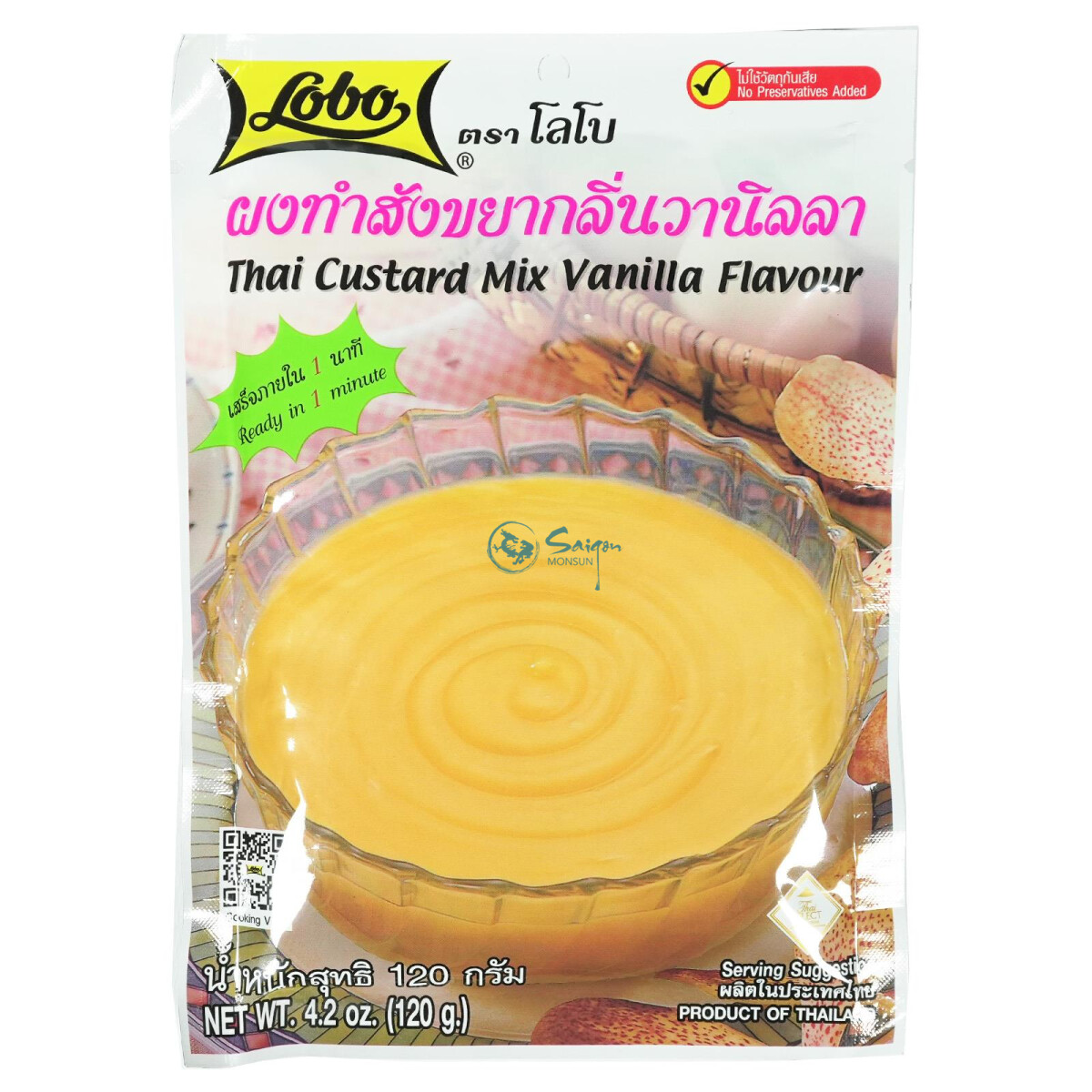 Lobo Thai Custard Mix Vanilla 120g