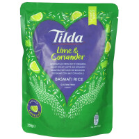 Tilda Basmatireis gedämpft mit Limetten und Koriander 250g