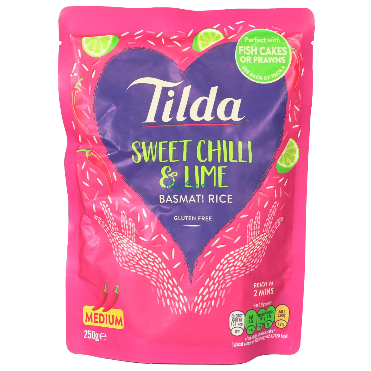 Tilda Basmatireis gedämpft mit Sweet Chilli und...