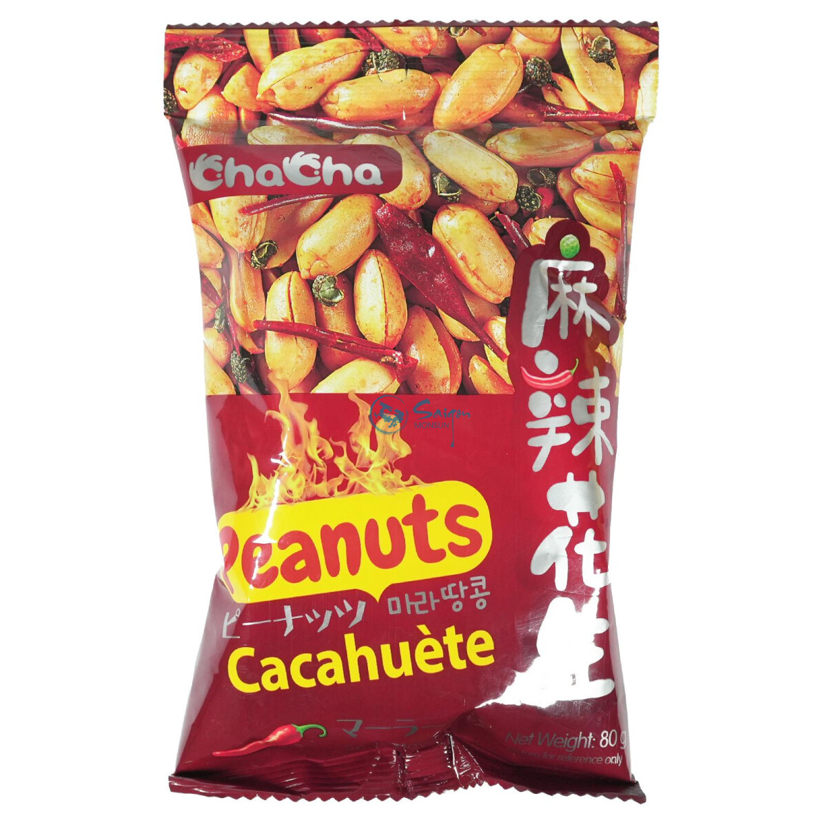 Cha Cha Erdnüsse Cacahuete scharf 80g