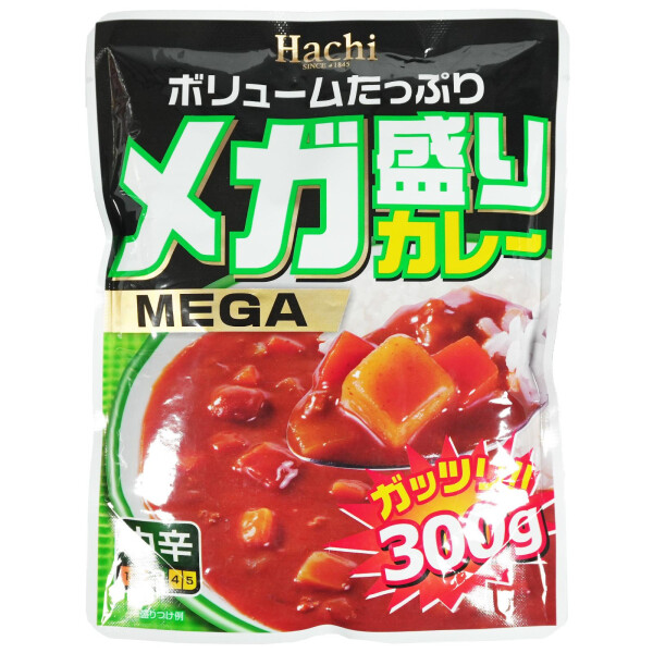 Hachi Megamori Instant Japan Curry Mild Hot 300g