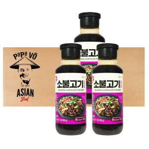 CJ Bulgogi Marinade sauce for Beef 3x500g