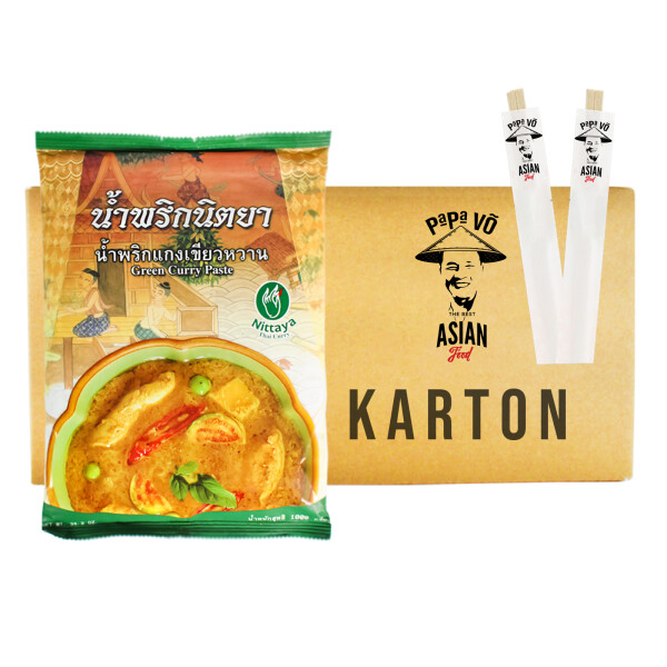 Nittaya Grüne Currypaste 10x1kg