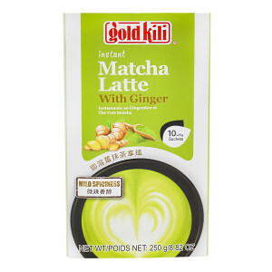 Gold Kili Matcha Ingwer Latte 250g Instant Matcha Ginger...