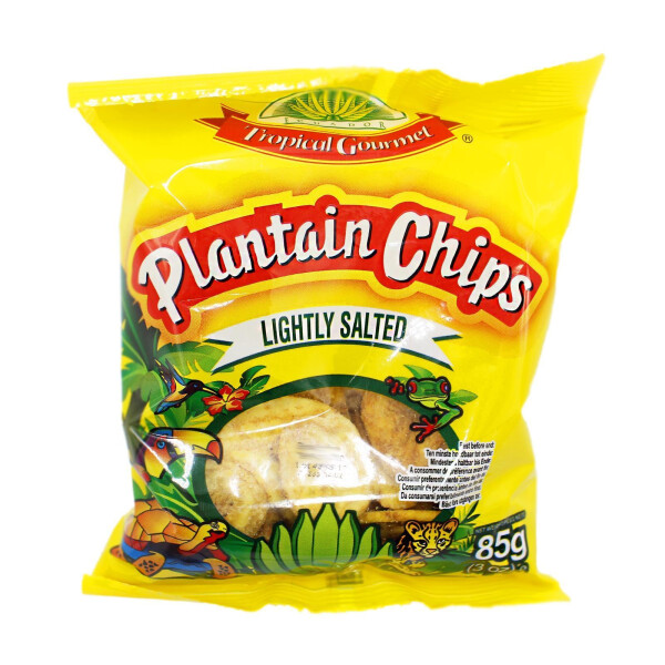 TG Plantain Bananen Chips salted leicht gesalzen 85g