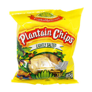 TG Plantain Bananen Chips leicht gesalzen 20x85g