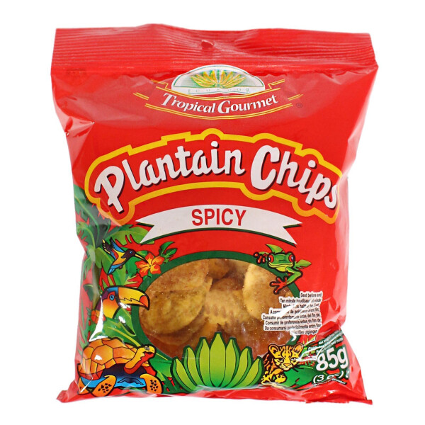 TG Plantain Bananen Chips spicy 20x85g