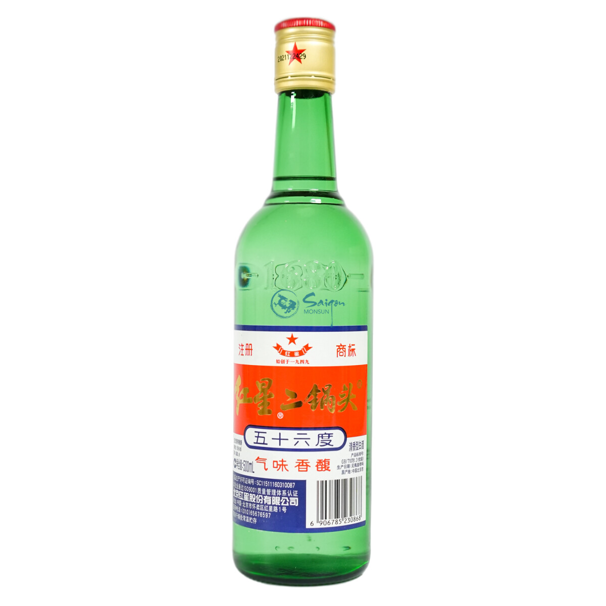 Er Guo Tou Jiu 500ml / 56% VOL Baijiu