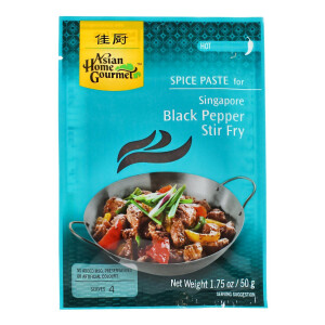 AHG Würzpaste Black Pepper Stir Fry 12x50g